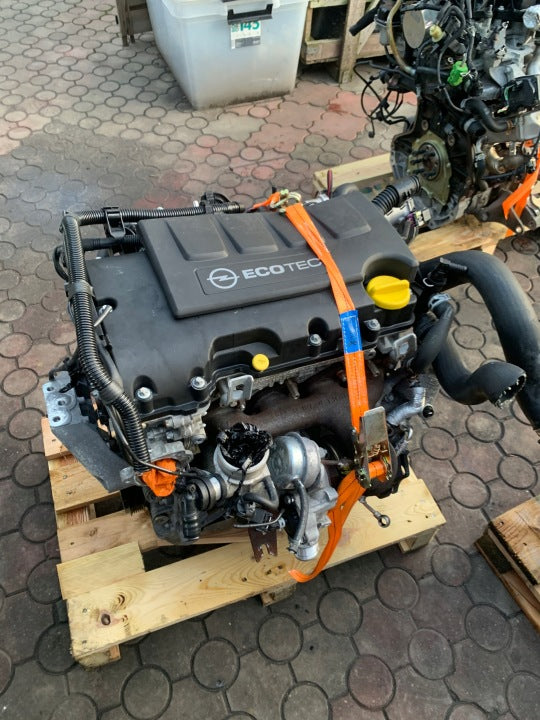 Motor Opel Zafira Meriva A14NET A14NEL 1.4 125TKm Benzin Engine Komplett MOT4469560225jz
