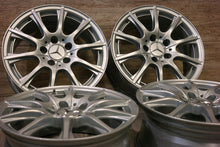 Load image into Gallery viewer, 4x Alufelge 16 Zoll 6.5&quot; 5x112 38ET Glanz Silber A2054012400 Mercedes-Benz W205