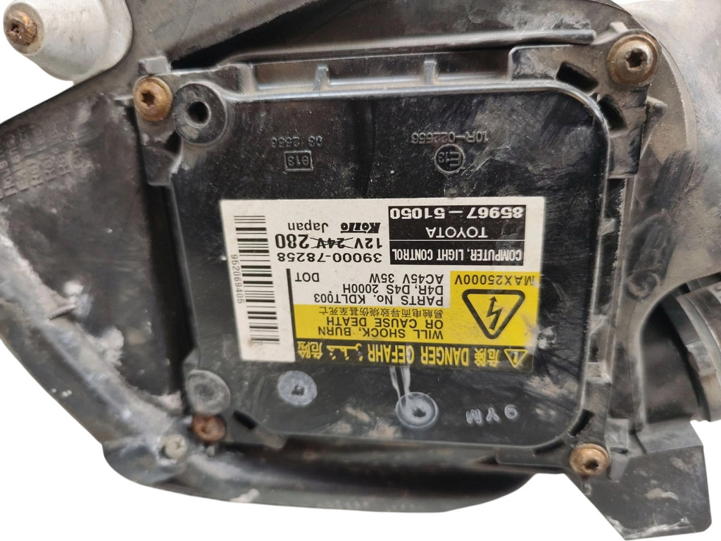 Frontscheinwerfer Toyota Avensis 81126-05310 85967-51050 Xenon Rechts Headlight SCH2854632283pd
