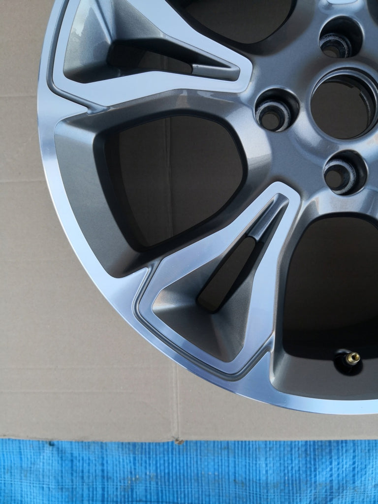 1x Alufelge 18 Zoll 7.0" 4x108 47 5ET Glanz Graphit H1JB-1007-E1A Ford Fiesta Mg FEL1928459043qm
