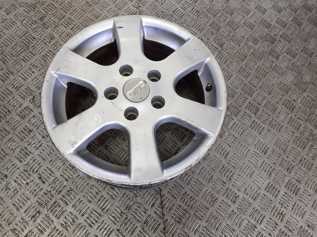 1x Alufelge 15 Zoll 6.5" 5x100 VW Golf V I Rim Wheel FEL1472241304yq