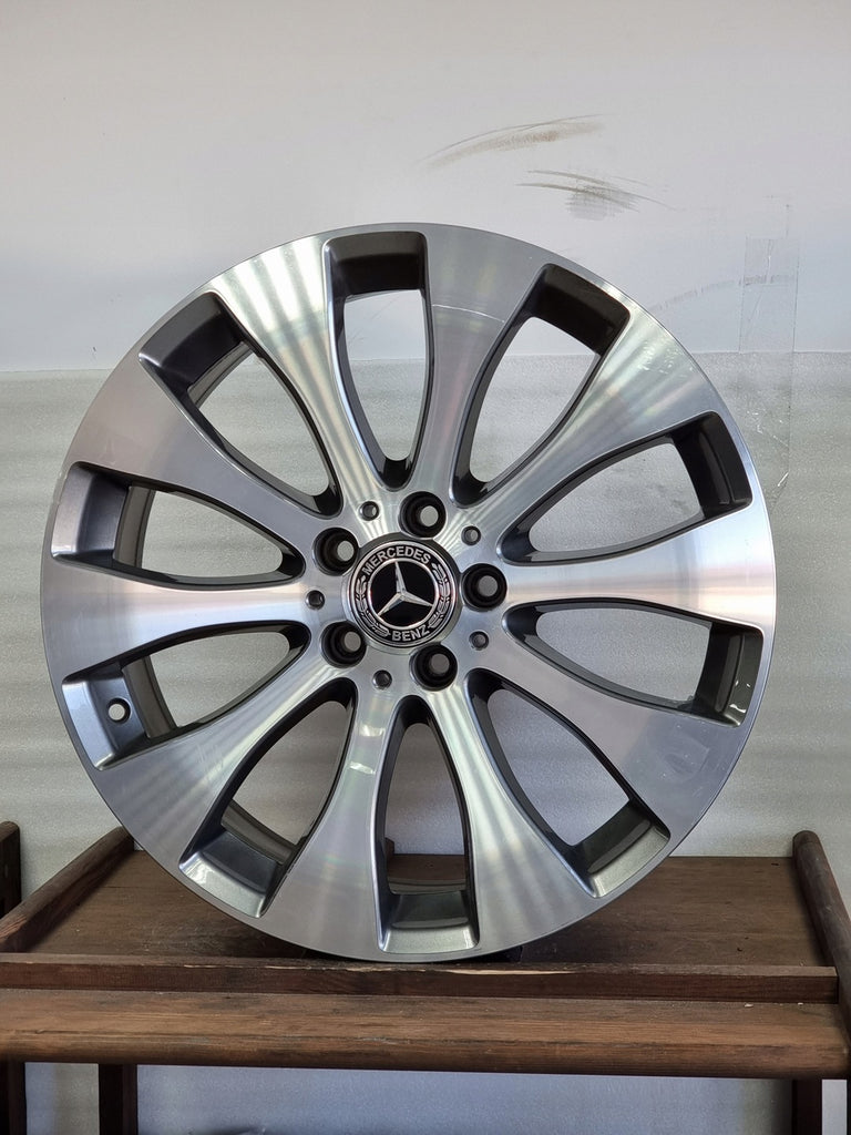 1x Alufelge 19 Zoll 8.0" 5x112 38ET Glanz A2534012200 Mercedes-Benz Glc X253 Mg