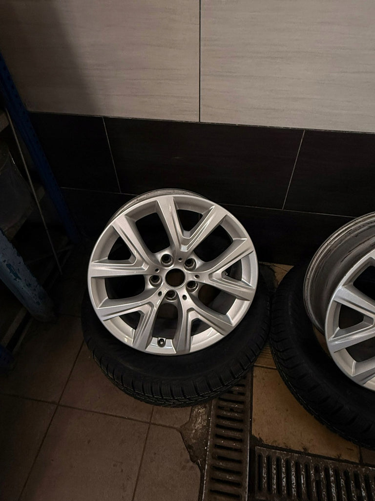 4x Alufelge 17 Zoll 6.5" 5x112 39ET Glanz Silber 6856076 BMW Rim Wheel FEL2581753320cz