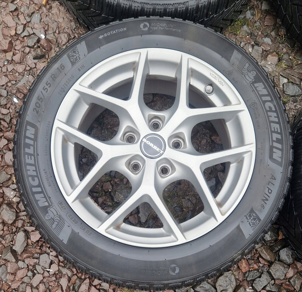 4x Alufelge 16 Zoll 7.0" 5x112 48ET Seat Rim Wheel FEL6577624991uh