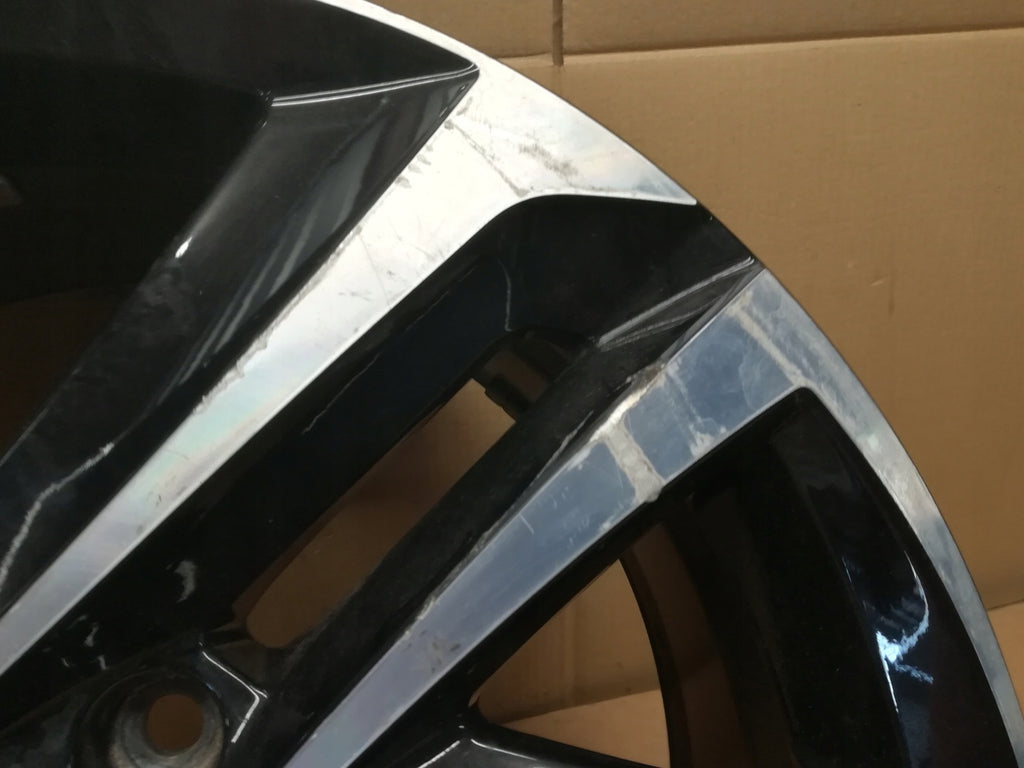 1x Alufelge 18 Zoll 7.0" 5x112 43ET Glanz Schwarz 5FJ601025 Seat Tarraco