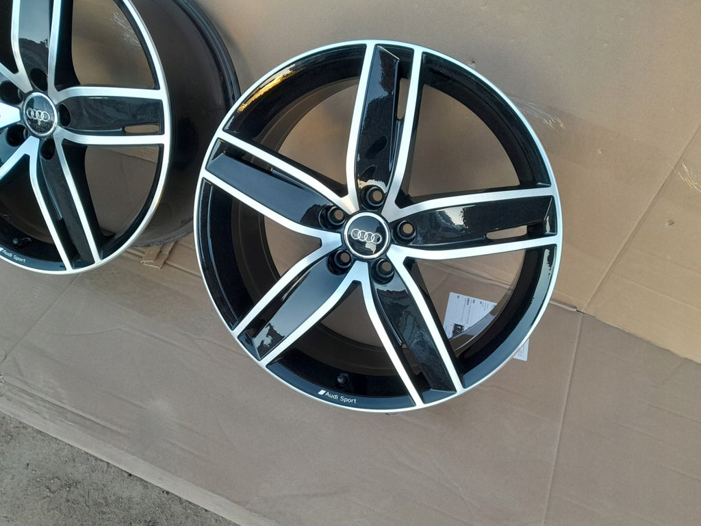 4x Alufelge 19 Zoll 8.0" 5x112 49ET Glanz Silber 8V0601025AS Audi A3 Mg FEL8822831345qy