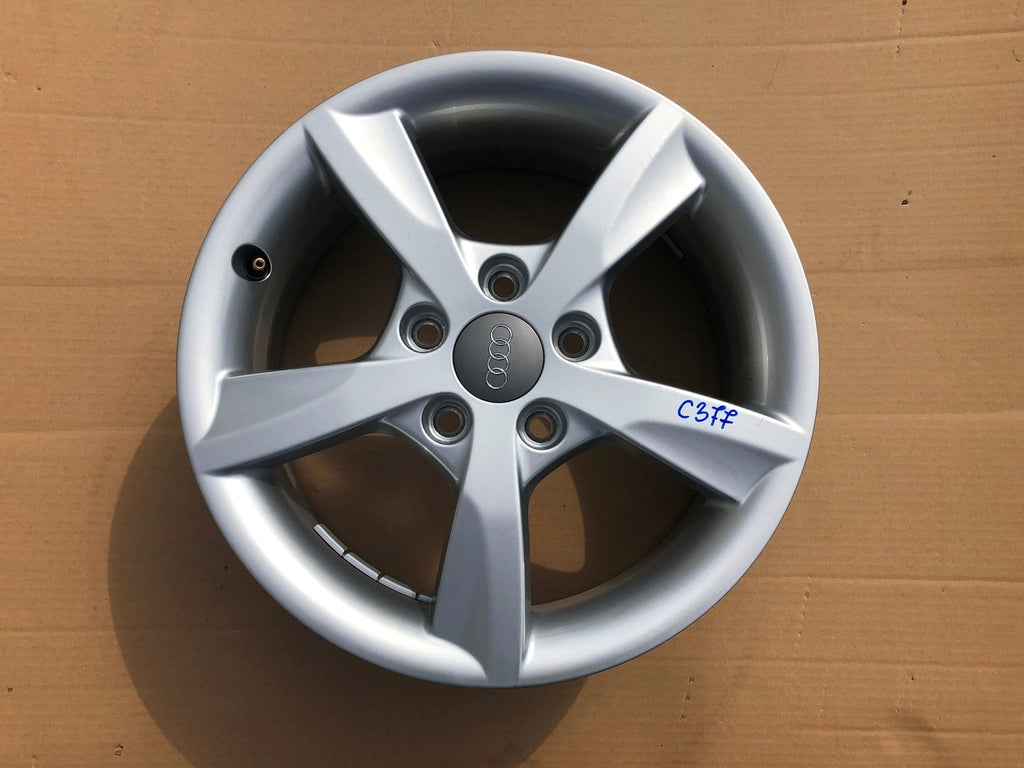 1x Alufelge 16 Zoll 6.0" 5x112 48ET 8V0071496 Audi A3 Rim Wheel