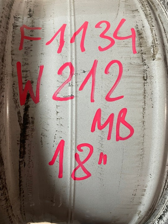 1x Alufelge 18 Zoll 8.5" 5x112 A2124016202 Mercedes-Benz W212 Rim Wheel FEL5921567610xy