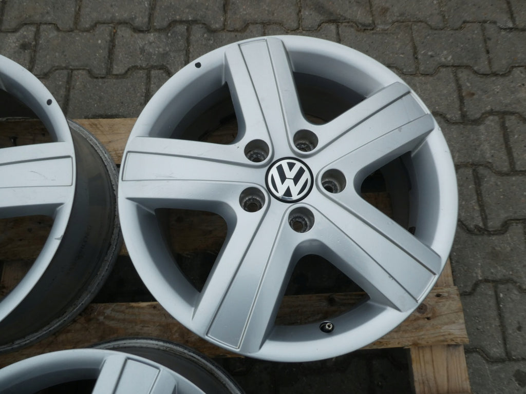 4x Alufelge 17 Zoll 7.0" 5x120 55ET Glanz Silber 7H0601025 VW T6 T5 Rim Wheel FEL5065428278uv