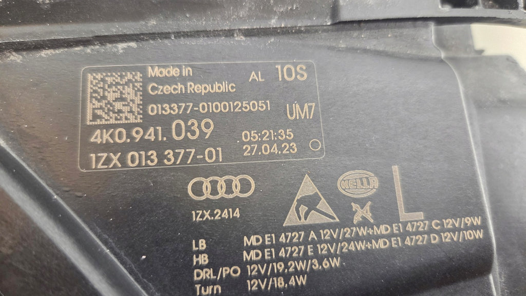 Frontscheinwerfer Audi A6 4K0941039 Links Scheinwerfer Headlight SCH6071924434tx