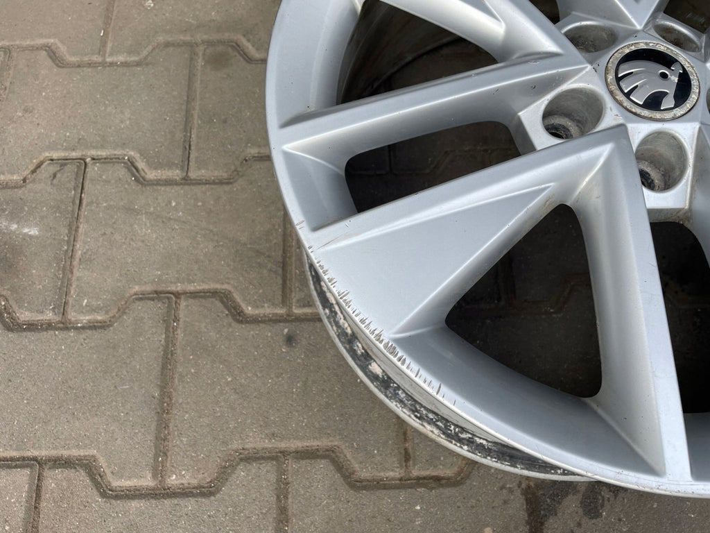1x Alufelge 17 Zoll 7.0" 5x100 6V0601025C Skoda Fabia Iii Rim Wheel FEL3374677747yi