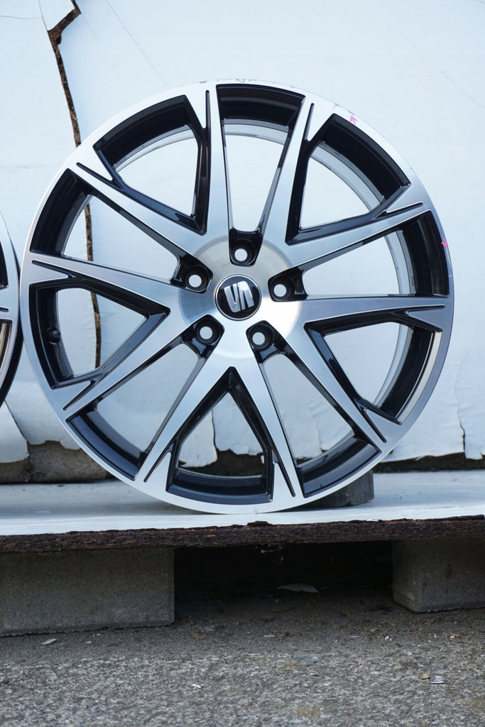 4x Alufelge 19 Zoll 8.0" 5x112 45ET Glanz Schwarz 575601025 Seat Rim Wheel FEL2179443411ev