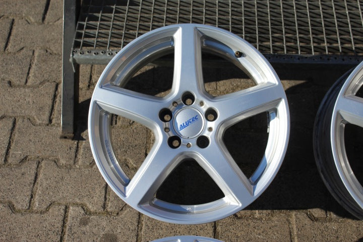 4x Alufelge 17 Zoll 7.5" 5x112 37ET Silber KBA47332 Audi I Rim Wheel FEL1847588131wd