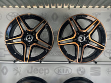 Laden Sie das Bild in den Galerie-Viewer, 4x Alufelge 18 Zoll 7.5&quot; 5x112 49ET Glanz Schwarz A1774011500 Mercedes-Benz W177