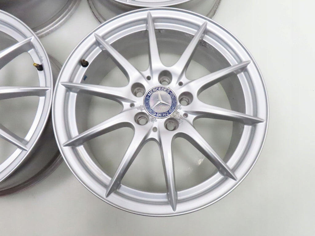 4x Alufelge 17 Zoll 6.5" 5x112 49ET Silber A2464010102 Mercedes-Benz W246 FEL7578144865ll