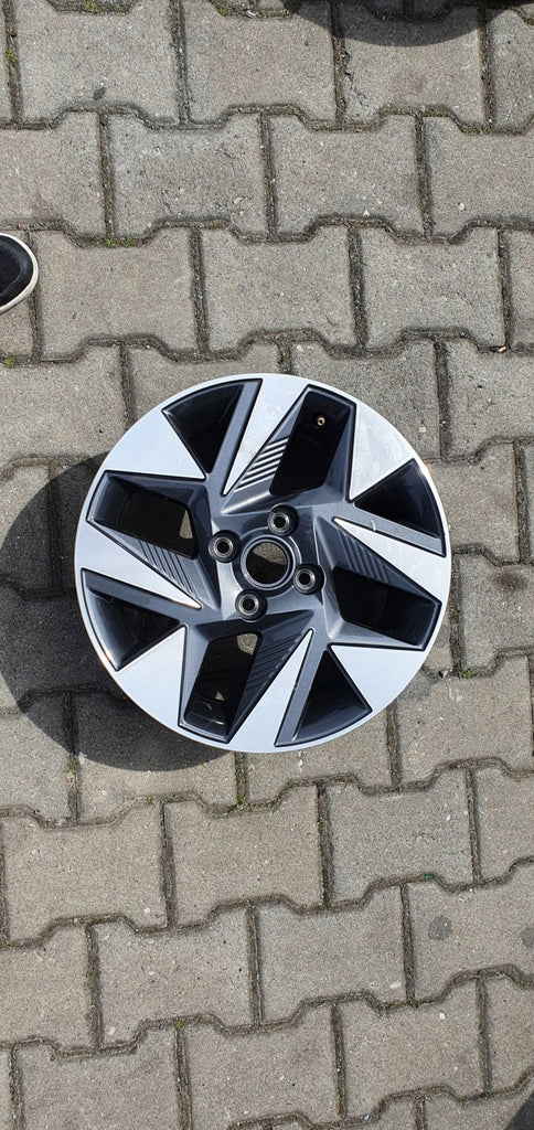1x Alufelge 15 Zoll 6.0" 4x100 48ET 52910-K7500 Hyundai I10 Iii Rim Wheel FEL3215859184yj