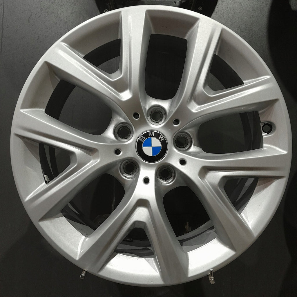 4x Alufelge 17 Zoll 6.5" 5x112 39ET Glanz Silber 6856076-BM BMW F39 X1 F48 FEL5375346449cz
