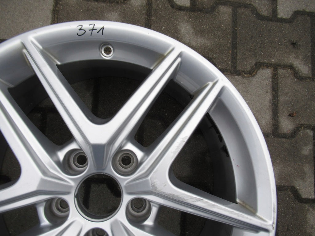 1x Alufelge 17 Zoll 6.5" 5x112 28ET Glanz Silber 8W9601025 Audi A4 Allroad B9 FEL6608909737sb