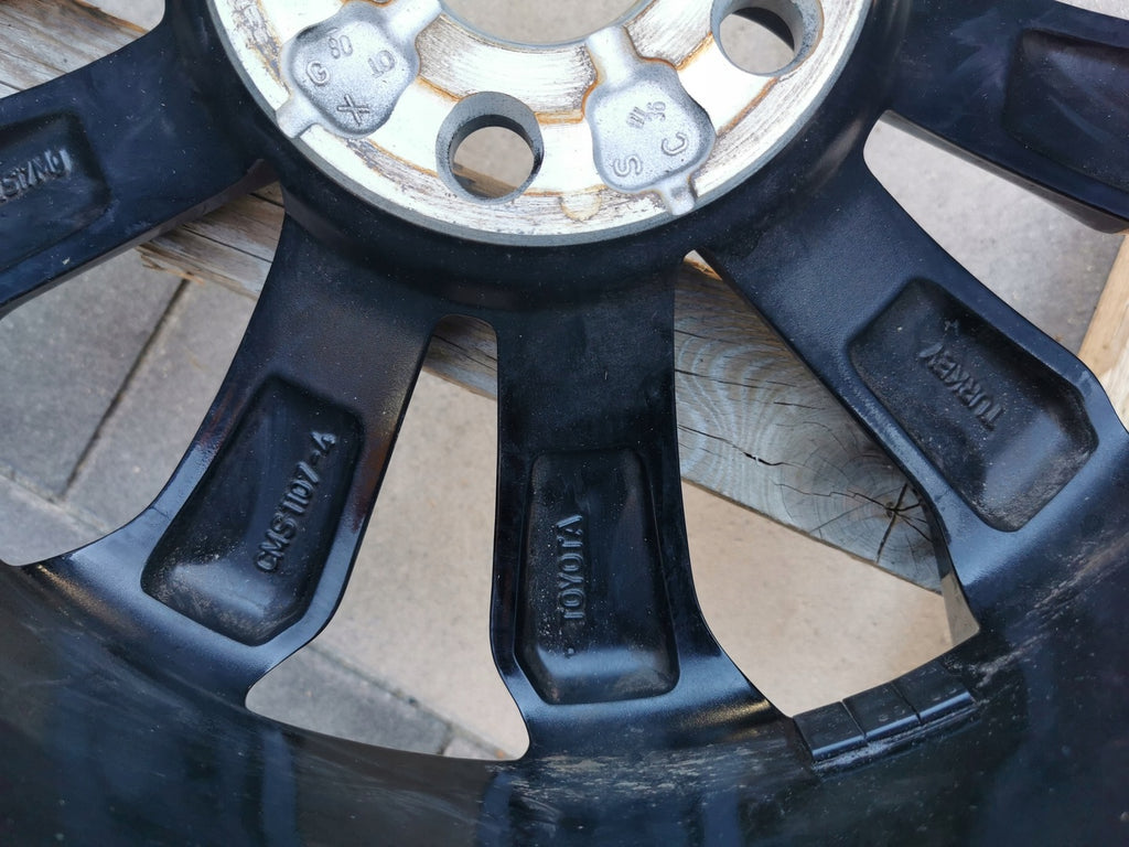 1x Alufelge 17 Zoll 7.0" 5x114.3 50ET 1107-6 Toyota Corolla Rim Wheel