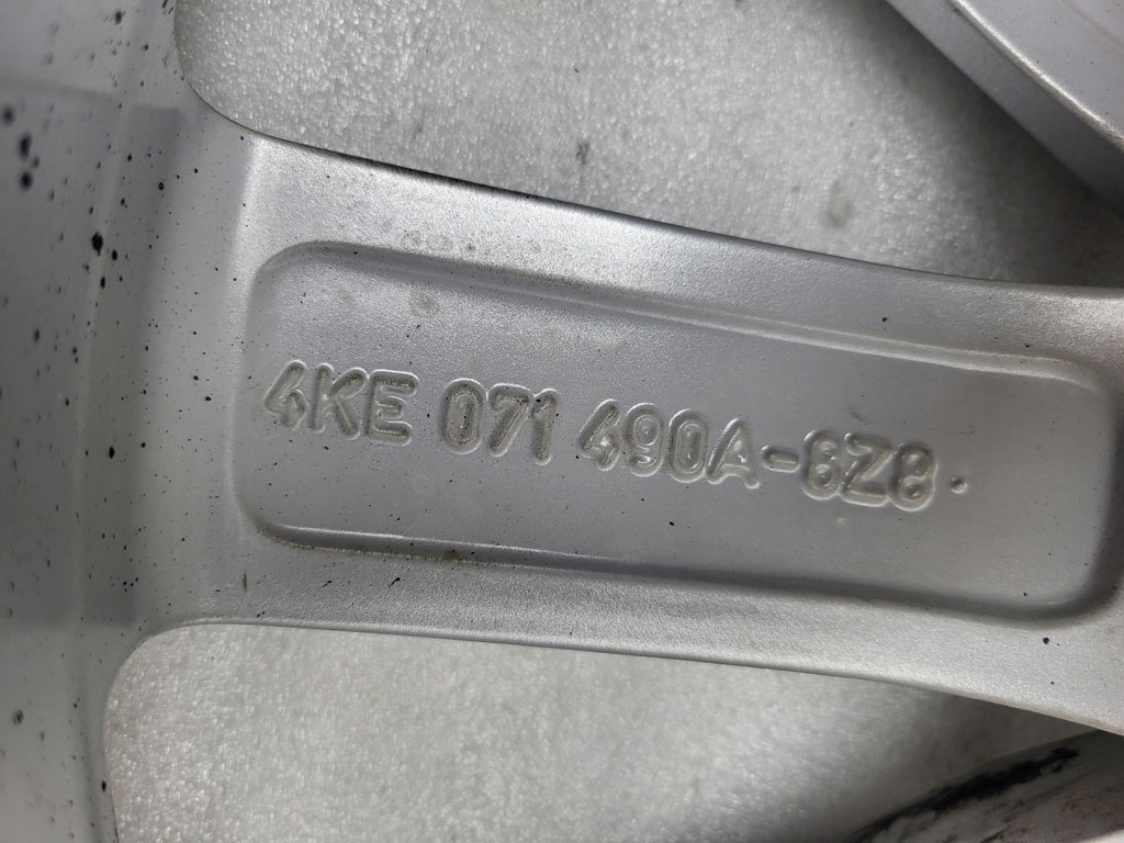 1x Alufelge 20 Zoll 9.0" 5x112 38ET Glanz Silber 4KE071490A Audi E-Tron FEL3180520451sr