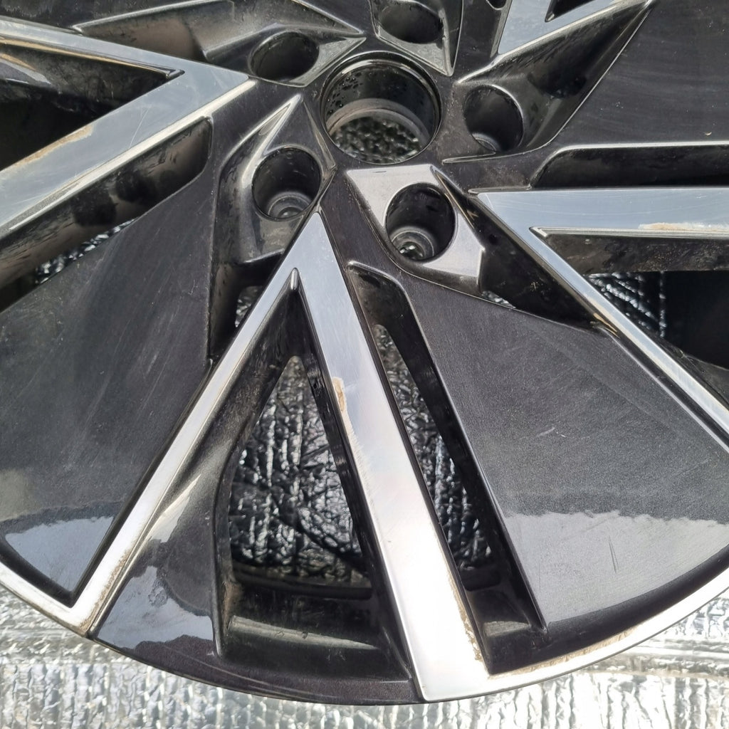 1x Alufelge 19 Zoll 8.0" 5x112 45ET Glanz Schwarz 3V0601025BA Skoda Superb FEL4618722827bt