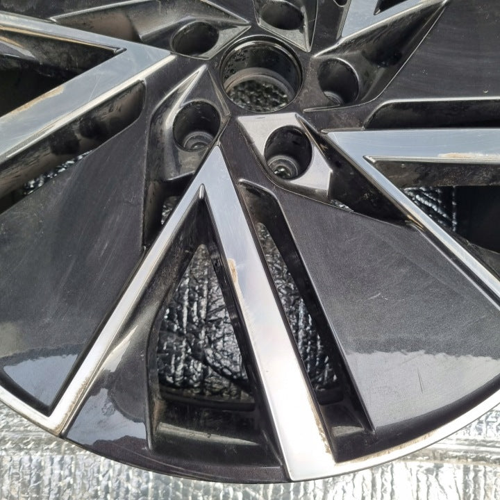 1x Alufelge 19 Zoll 8.0" 5x112 45ET Glanz Schwarz 3V0601025BA Skoda Superb FEL4618722827bt