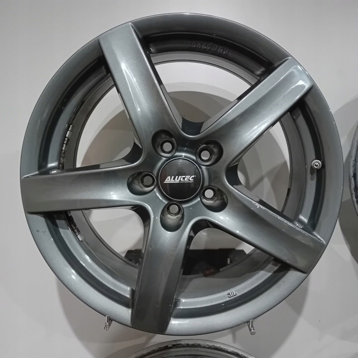 4x Alufelge 18 Zoll 8.0" 5x112 52ET Glanz KBA47961 Mercedes-Benz Gle W166 FEL4832061200ip