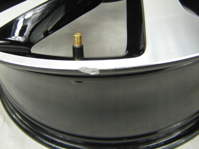 1x Alufelge 19 Zoll 7.5" 5x108 42ET Glanz Schwarz YP00064680 Opel Grandland X