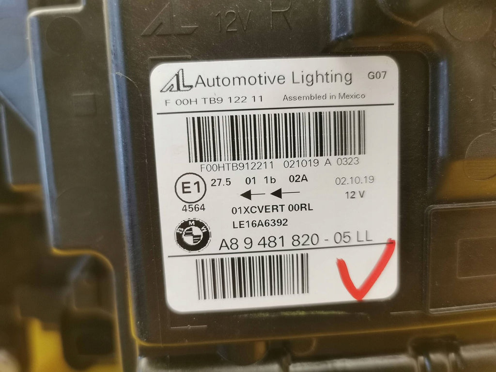 Frontscheinwerfer BMW X7 G07 9481820 LED Rechts Scheinwerfer Headlight SCH3327380595at