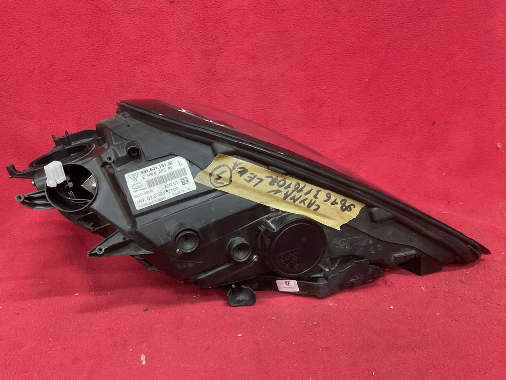 Frontscheinwerfer Porsche 981 98163116102 Xenon Links Scheinwerfer Headlight SCH4473128330tb