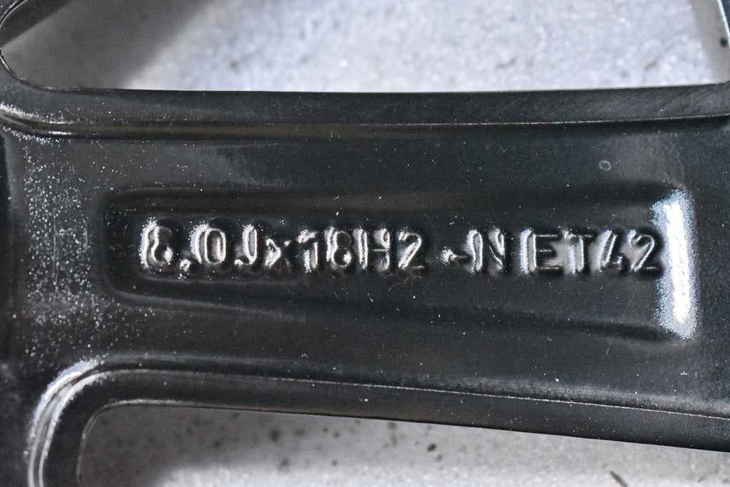 1x Alufelge 18 Zoll 8.0" 5x108 42ET Glanz Schwarz 32358646 Volvo Xc60 Rim Wheel