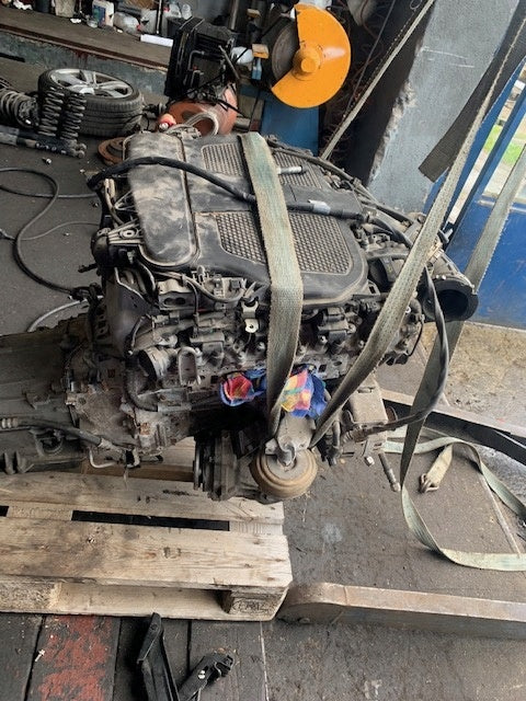 Motor Mercedes-Benz W204 W212 276957 3.5 40TKm Diesel Engine Unkomplett