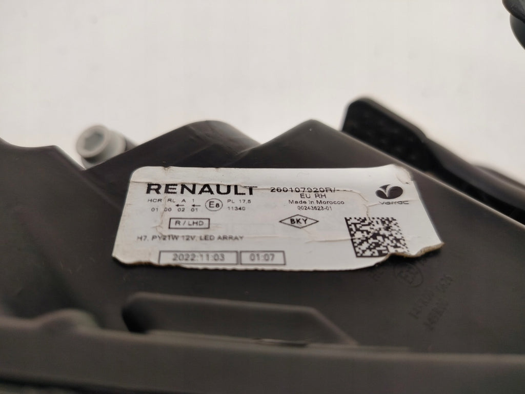 Frontscheinwerfer Dacia Sandero III Logan Jogger 260107920R LED Rechts Headlight