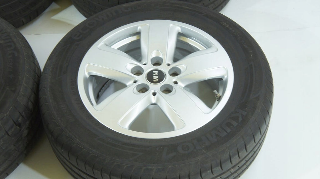 4x Alufelge 16 Zoll 7.0" 5x112 41ET Glanz Silber 6856029 BMW 4 Mini Rim Wheel FEL7829560623oh