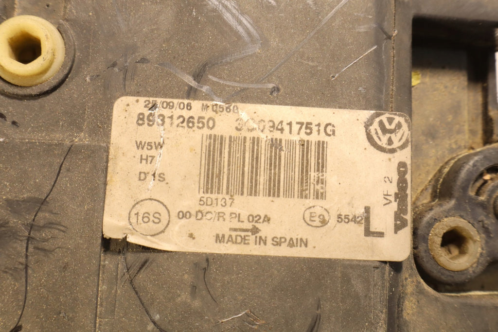 Frontscheinwerfer VW Passat 3D0907391B Links Scheinwerfer Headlight SCH2988994909rl