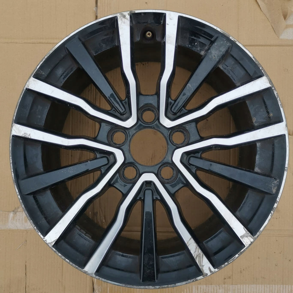 1x Alufelge 16 Zoll 7.0" 5x108 50ET Glanz Schwarz 31445798 Volvo V70 V60 S80 S60 FEL2747048215pw