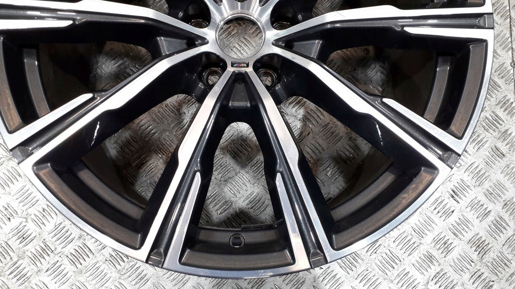 1x Alufelge 20 Zoll 10.5" 5x112 40ET Glanz 8071997 BMW G05 G06 Rim Wheel FEL4996586684wy