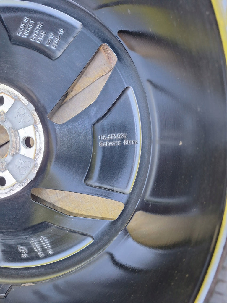 1x Alufelge 19 Zoll 8.0" 5x112 45ET Glanz Schwarz 11A601025 VW Id.4 Rim Wheel FEL2361741453we