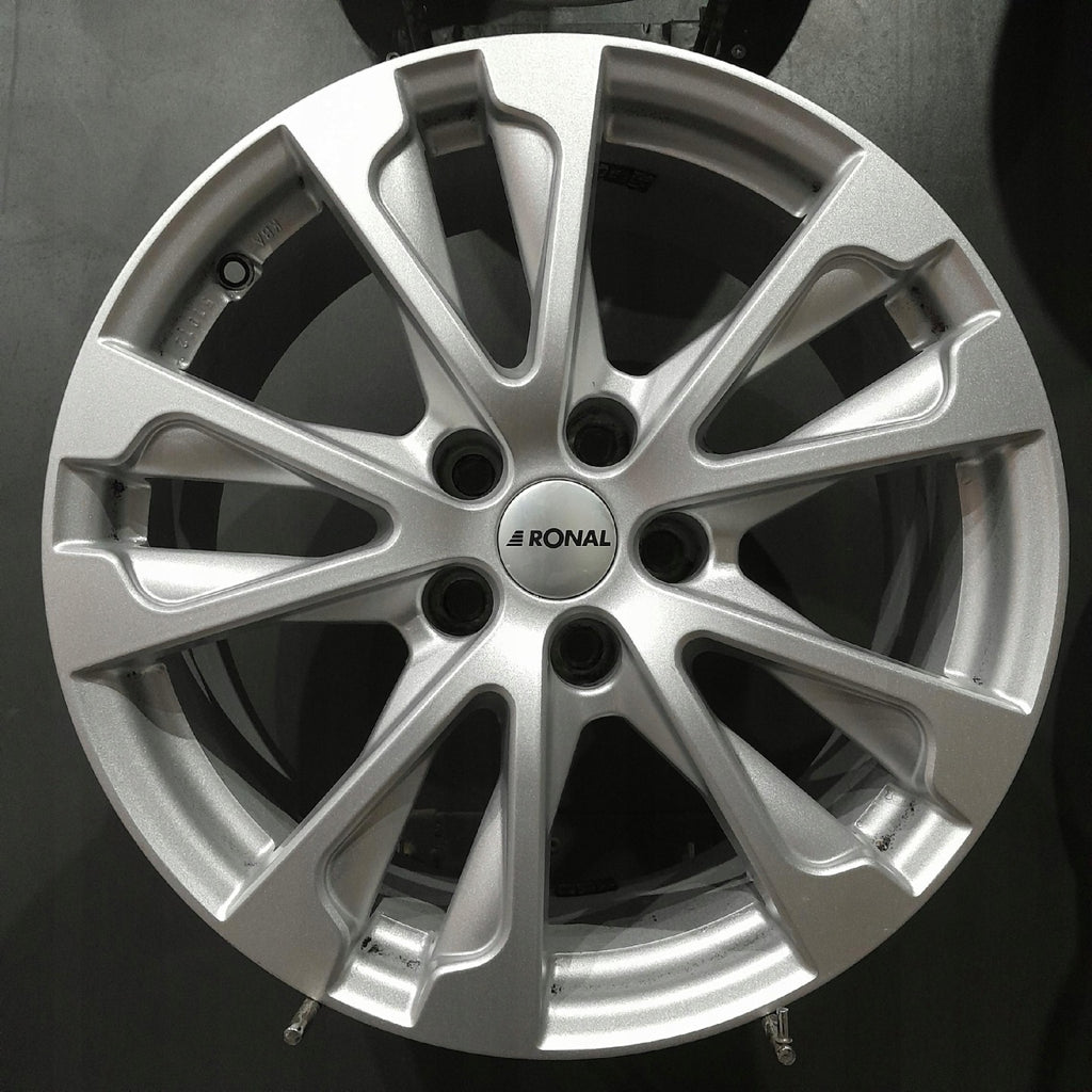 4x Alufelge 17 Zoll 7.5" 5x112 27ET Glanz Silber KBA51012 BMW 5 G31 G30 3 G20 FEL5498215628mh