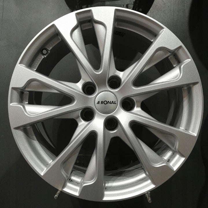 4x Alufelge 17 Zoll 7.5" 5x112 27ET Glanz Silber KBA51012 BMW 5 G31 G30 3 G20 FEL5498215628mh