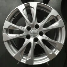 Laden Sie das Bild in den Galerie-Viewer, 4x Alufelge 17 Zoll 7.5" 5x112 27ET Glanz Silber KBA51012 BMW 5 G31 G30 3 G20 FEL5498215628mh