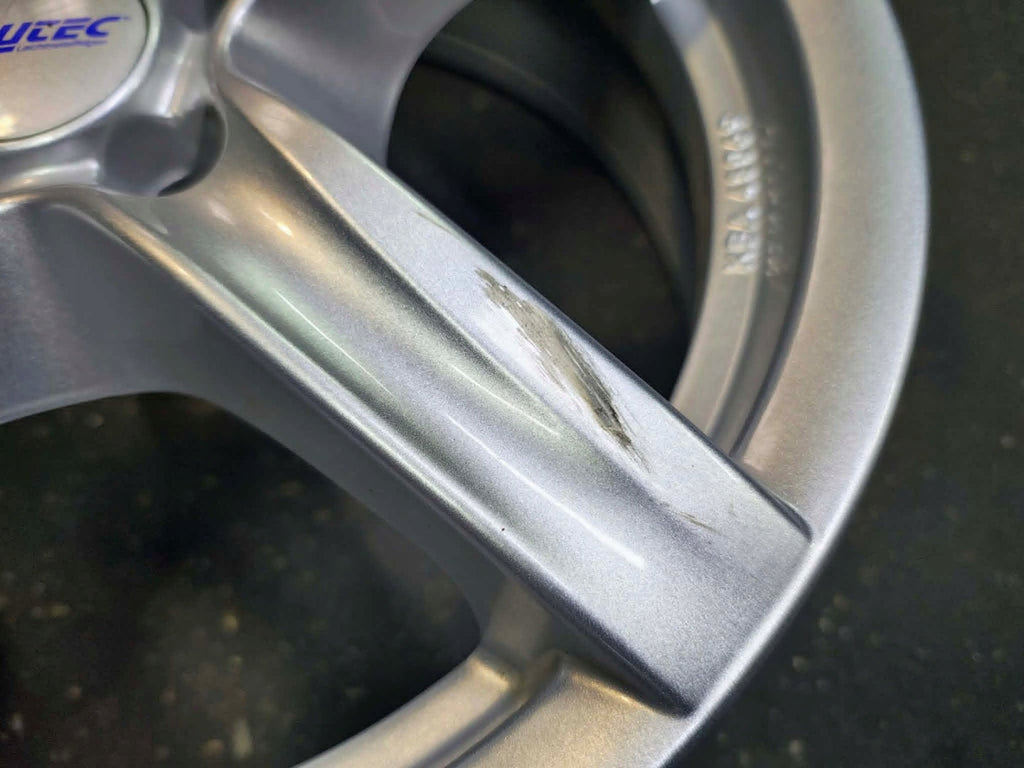 1x Alufelge 16 Zoll 6.5" 5x114.3 39ET Glanz Grau KBA48069 Hyundai I Rim Wheel FEL7427094548tw