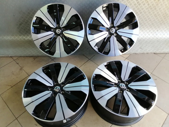 4x Alufelge 19 Zoll 8.5" 5x108 50 5ET Glanz Schwarz 32143628 Volvo I Rim Wheel FEL3375927702pf