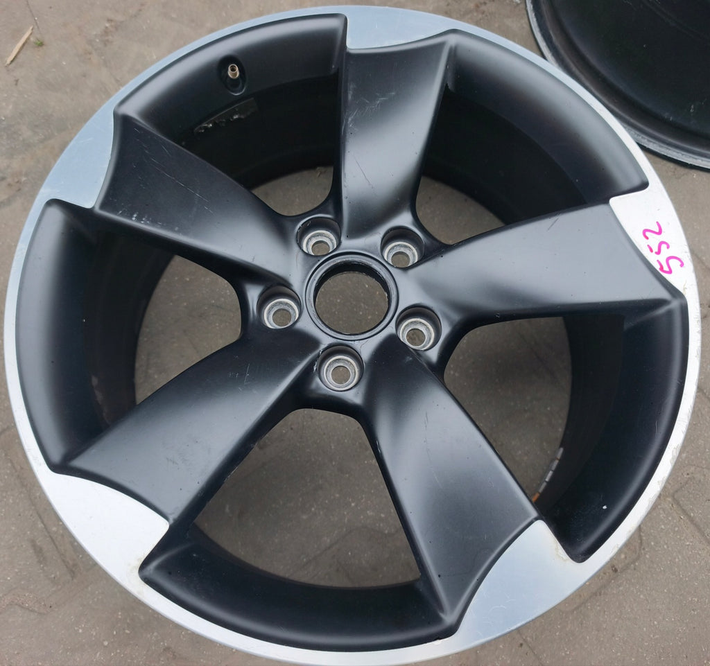 1x Alufelge 18 Zoll 7.5" 5x112 51ET Glanz Silber 8V0601025BT Audi A3 Rim Wheel FEL4840770060dt