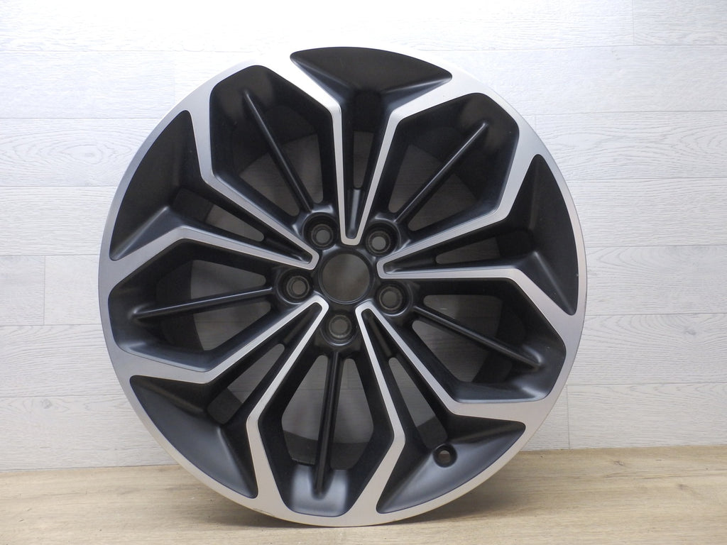 1x Alufelge 18 Zoll 8.0" 5x108 55ET Matt Schwarz JX7C-1007-H1 Ford Mondeo