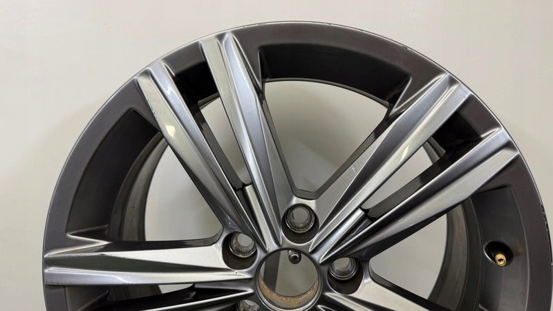 1x Alufelge 16 Zoll 6.5" 5x100 47ET Glanz Grau 2G0601025AA VW Rim Wheel FEL3308838121jm