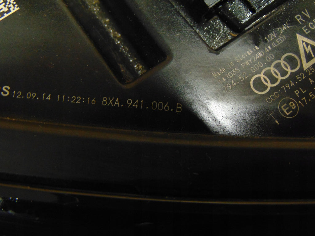 Frontscheinwerfer Audi A1 8XA941006B LED Rechts Scheinwerfer Headlight