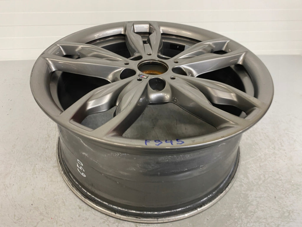 1x Alufelge 18 Zoll 8.0" 5x120 52ET Matt Graphit 7847414 BMW F20 Mg Rim Wheel FEL8419942819ng