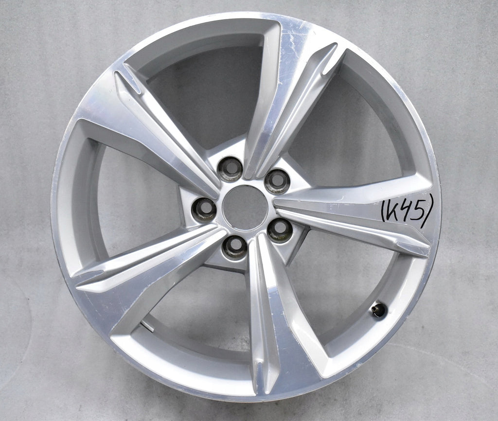 1x Alufelge 19 Zoll 8.0" 5x112 39ET Glanz Silber 80A601025E Audi Q5 Rim Wheel