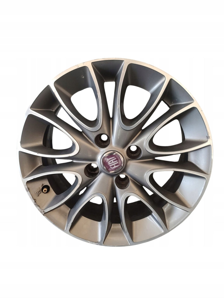 1x Alufelge 15 Zoll 6.0" 4x100 Glanz Silber MM 51842691 Fiat Punto Evo Rim Wheel FEL5926905937fj